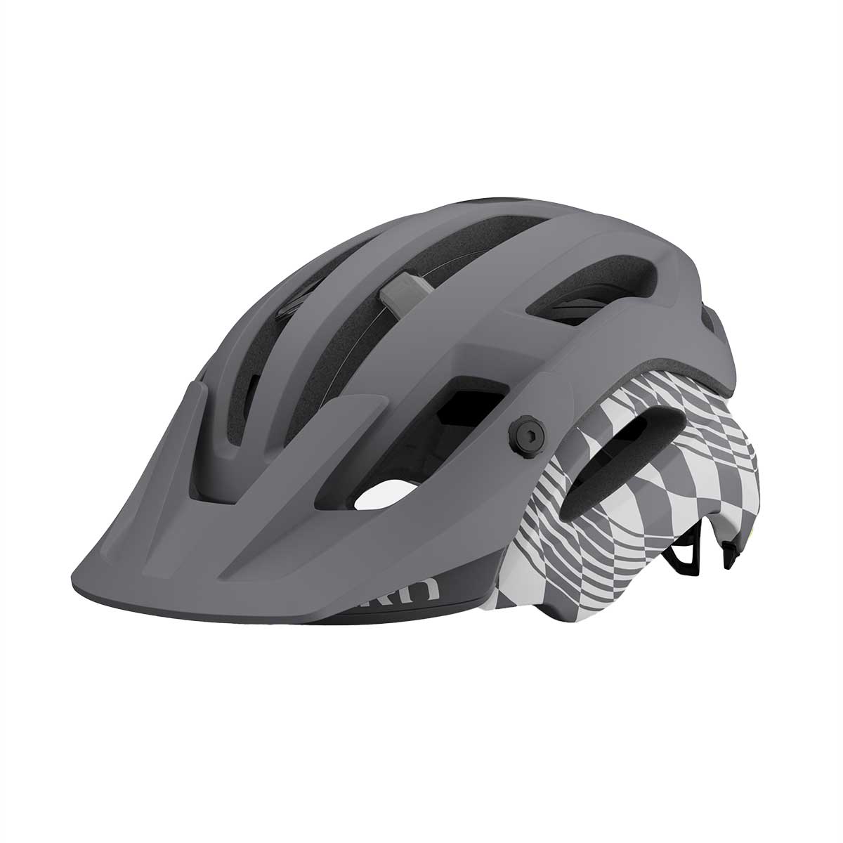 Giro Manifest Spherical Helmet in Matte Charcoal Rush